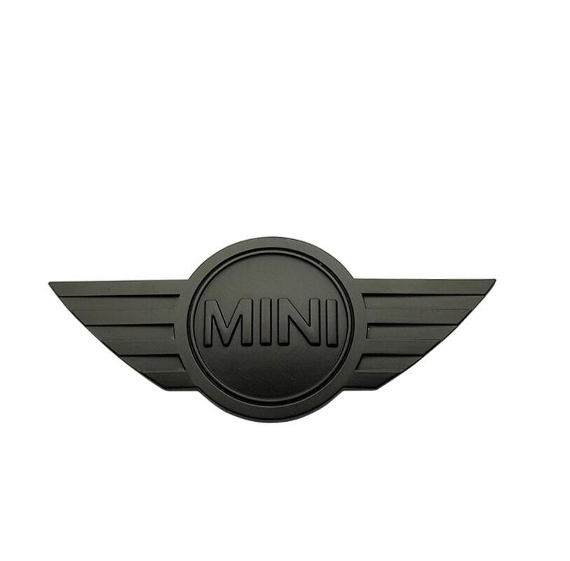 Auto sticker 3D Metal Car Front Rear Emblem Badge Stickers and Decals For Mini Cooper One S F55 F56 F57 R50 R53 R56 R60 R57 R58 R59 R60 Logo
