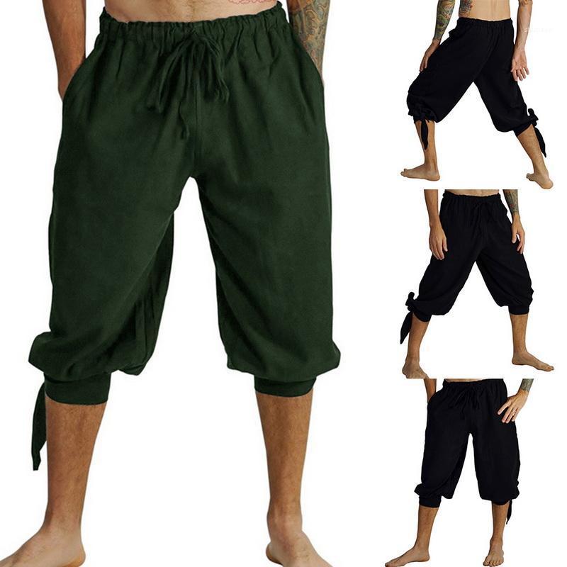 

Men's Pants Vintage Track Sweatpants Breathable Pantalones Hombre Summer Tassels Drawstring Trousers Casual Streetwear Cargo Sweat, Green