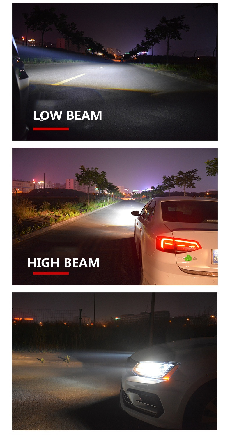 Head Lamp Assemnly For Jetta Sagitar MK6 LED Headlight 2012-18 MK6 DRL Turn Signal High Beam Angel Eye Projector