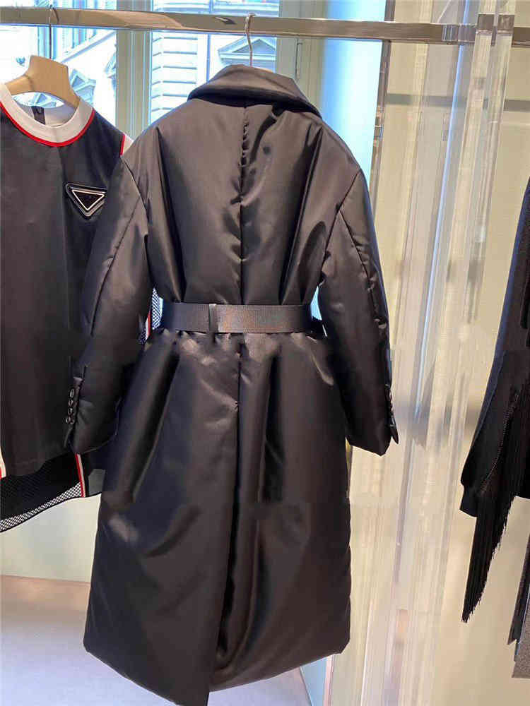 Minority autumn and winter new suit collar thickened knee length waist down jacket women, Black
Minority autumn and winter new suit collar thickened knee length waist down jacket women, Black
