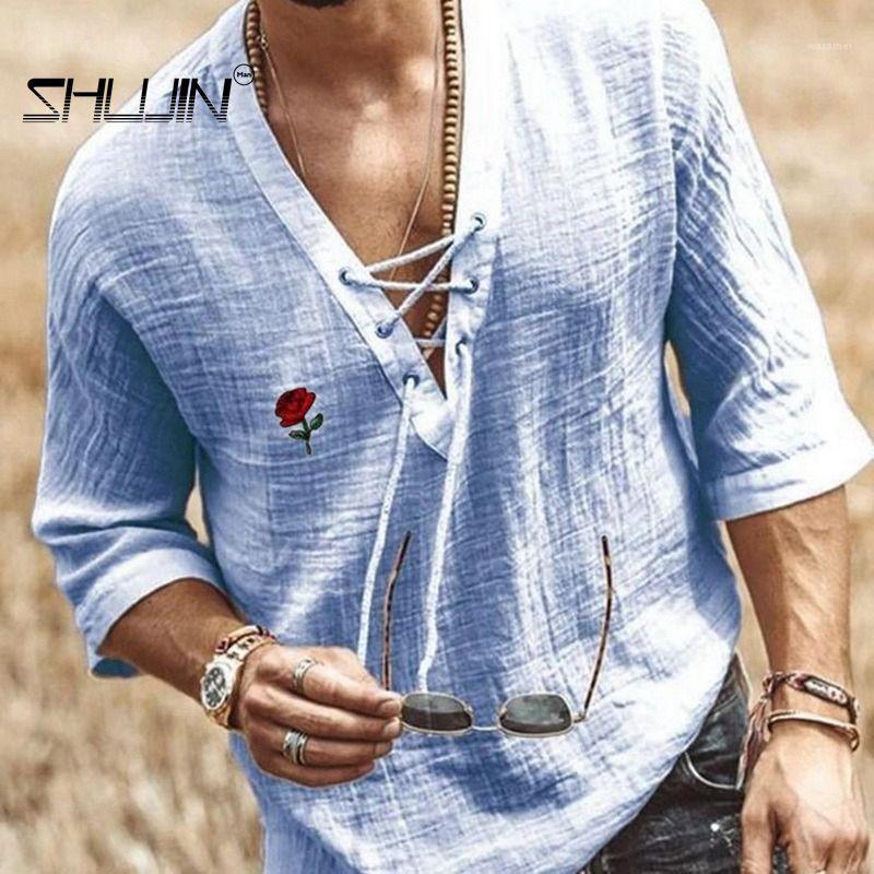 Men' Casual Shirts Button Shirt Chemise T-shirt Plus Size Fashionable Summer T-shirts 3/4 Sleeves Men Sport Oversize Printed Blouse Top 5XL, Black
Men' Casual Shirts Button Shirt Chemise T-shirt Plus Size Fashionable Summer T-shirts 3/4 Sleeves Men Sport Oversize Printed Blouse Top 5XL, Black