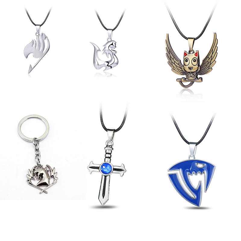 Pendant Necklaces Anime Fairy Tail Logo Necklace Keychian Rope Chain For Women Jewelry Cross Cosplay Toy JewelryPendant
Pendant Necklaces Anime Fairy Tail Logo Necklace Keychian Rope Chain For Women Jewelry Cross Cosplay Toy JewelryPendant