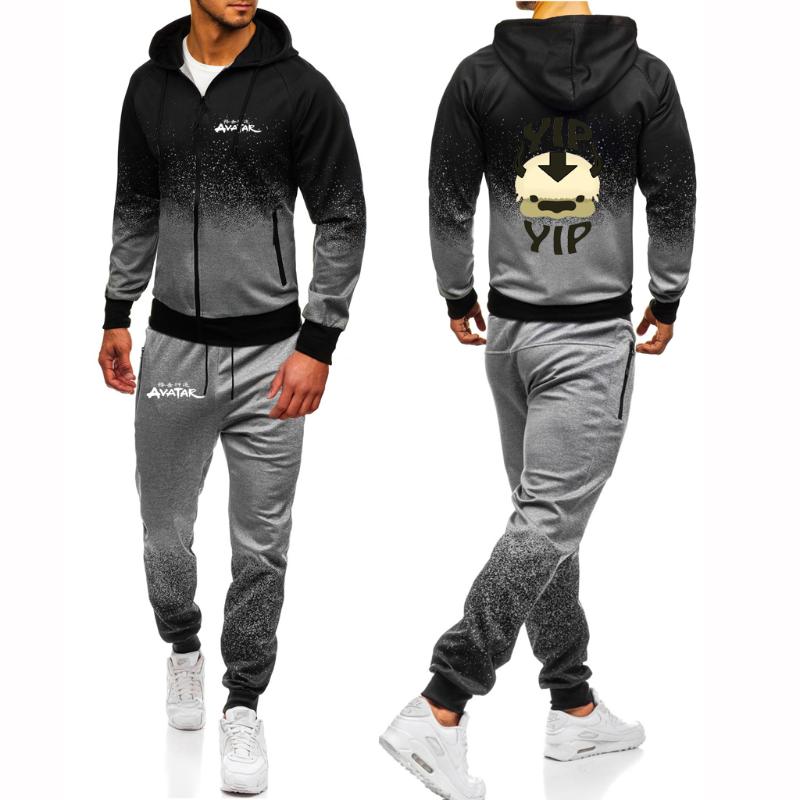 Men's Tracksuits 2022 The Last Airbender Printing Fashion Harajuku Jackets Sport Hip Hop Gradient Hoodies Casual Sweatpant 2-Piece Set, Gray
Men's Tracksuits 2022 The Last Airbender Printing Fashion Harajuku Jackets Sport Hip Hop Gradient Hoodies Casual Sweatpant 2-Piece Set, Gray
