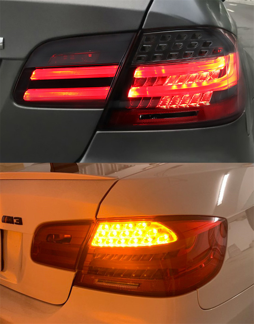 Taillights For M3 E92 2005-2013 Tail Lights Rear Lamp LED DRL Running Signal Brake Reversing Parking Lighthouse Facelift