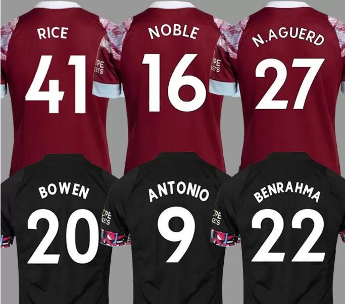 22 23 home NOBLE west HAMs soccer jersey ANDERSON UNITED RICE BOWEN ANTONIO BENRAHMA 2022 2023 football shirt adult men kids kit sets boys, 2022 23 home1
22 23 home NOBLE west HAMs soccer jersey ANDERSON UNITED RICE BOWEN ANTONIO BENRAHMA 2022 2023 football shirt adult men kids kit sets boys, 2022 23 home1