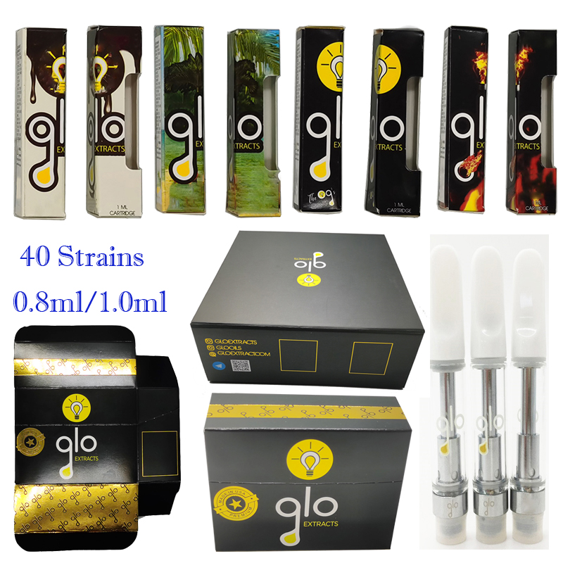 Glo Extracts Vape Cartridge Newest Packaging Empty Vapes Pen Atomizer 0.8ml Cartridges 1ml Ceramic Coil Carts 510 Atomizers E Cigarettes Starter Kits Vaporizer
Glo Extracts Vape Cartridge Newest Packaging Empty Vapes Pen Atomizer 0.8ml Cartridges 1ml Ceramic Coil Carts 510 Atomizers E Cigarettes Starter Kits Vaporizer
