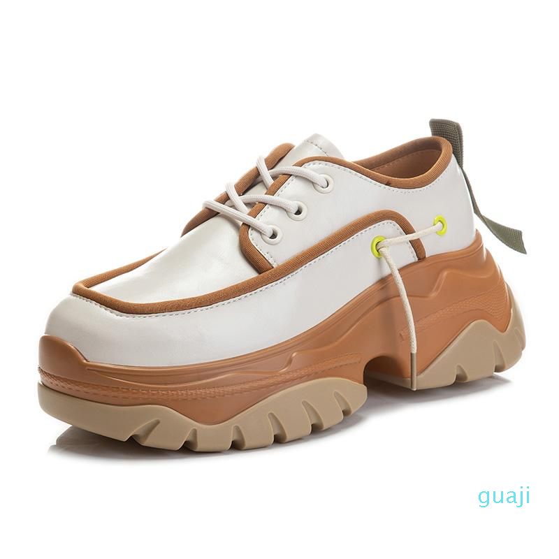 Dress Shoes Woman Spring Female British Style Thick-soled College Casual Loafers Leather Fashion Girls, Black
Dress Shoes Woman Spring Female British Style Thick-soled College Casual Loafers Leather Fashion Girls, Black