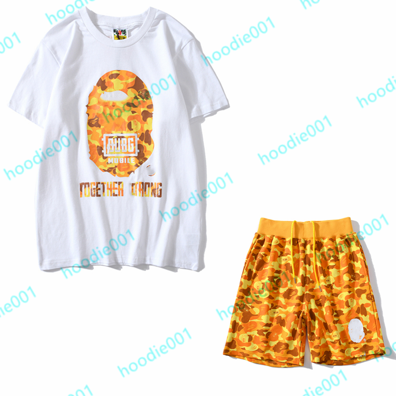 High Quality Apes Men's T-Shirts Japanese Shark ape head tshirts luminous camo printing co-branded same style for men and women 2022 new 100% cotton Shorts T-shirt set 1-6, 1 pcs buttons
High Quality Apes Men's T-Shirts Japanese Shark ape head tshirts luminous camo printing co-branded same style for men and women 2022 new 100% cotton Shorts T-shirt set 1-6, 1 pcs buttons