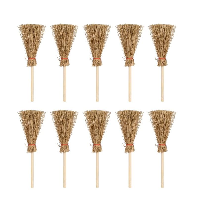 Party Decoration 10/5/1Pcs Mini Broom Red Rope Straw Brooms Hanging Decorations For Halloween Costume Witch Dollhouse Accessories
Party Decoration 10/5/1Pcs Mini Broom Red Rope Straw Brooms Hanging Decorations For Halloween Costume Witch Dollhouse Accessories