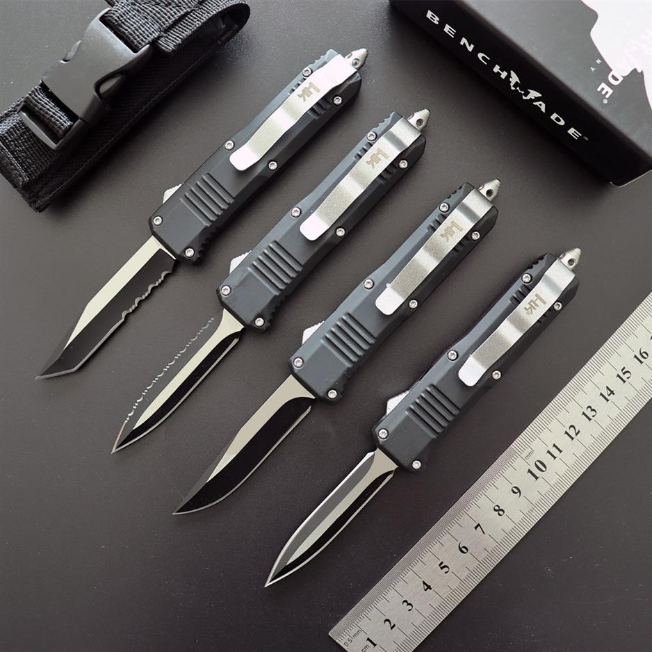 BM C07 HK mini D/A Double Action AUTO knives 440 stainless steel blade tactical Pocket knife with nylon sheath and retail box272D
BM C07 HK mini D/A Double Action AUTO knives 440 stainless steel blade tactical Pocket knife with nylon sheath and retail box272D