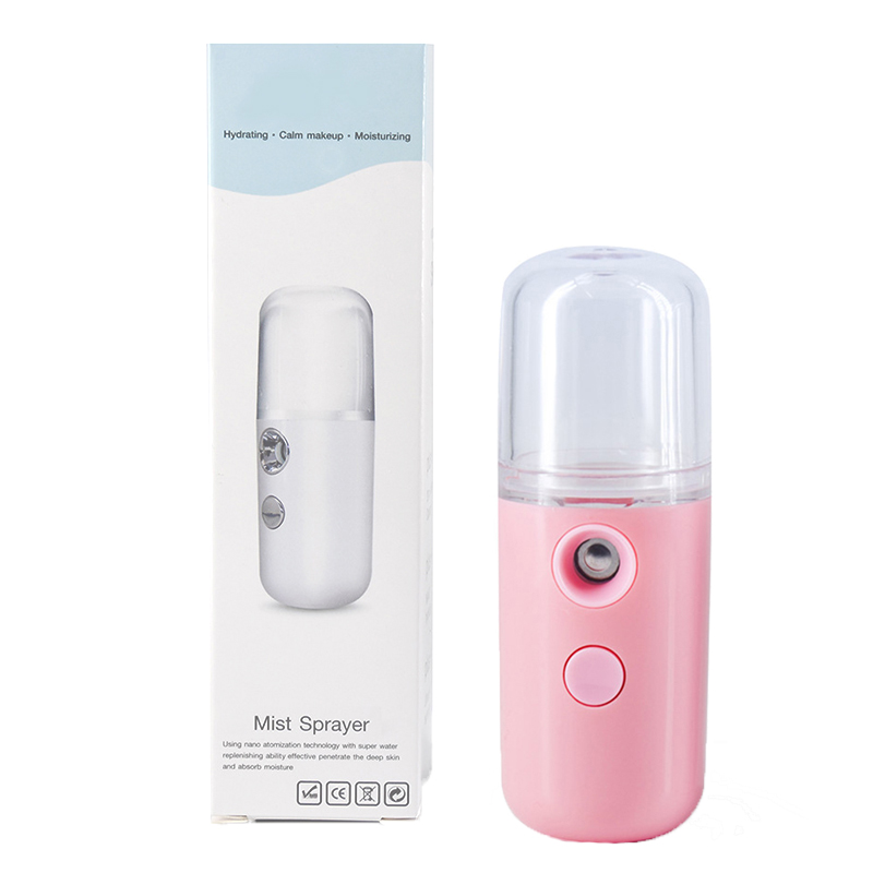 30ml Portable Nano Fog Spray Mini Face Moisturizer With USB Recharged Handheld Moisturize Humidifier Nano Ion Pore Cleaning Tool
30ml Portable Nano Fog Spray Mini Face Moisturizer With USB Recharged Handheld Moisturize Humidifier Nano Ion Pore Cleaning Tool