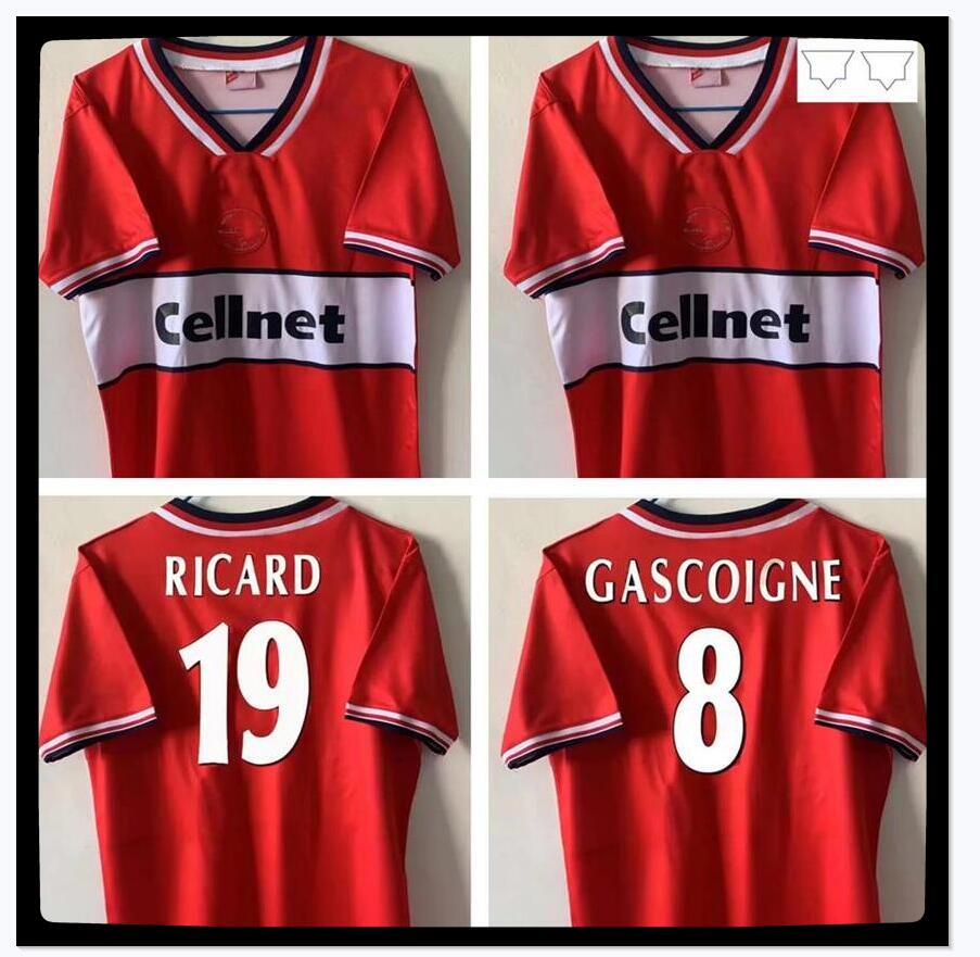 97 98 Middlesbrough FC retro soccer jersey 1997 1998 Paul Merson Andy Townsend Paul Gascoigne Classic vintage football shirts camisetas de
97 98 Middlesbrough FC retro soccer jersey 1997 1998 Paul Merson Andy Townsend Paul Gascoigne Classic vintage football shirts camisetas de