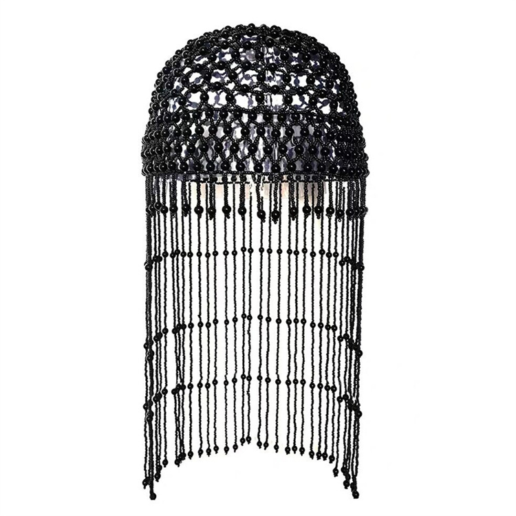Elene Exotic Cleopatra Beaded Belly Dance Head Cap Hat Hair Accessory Pearl Headpiece for Women Party Wedding Showing 0615