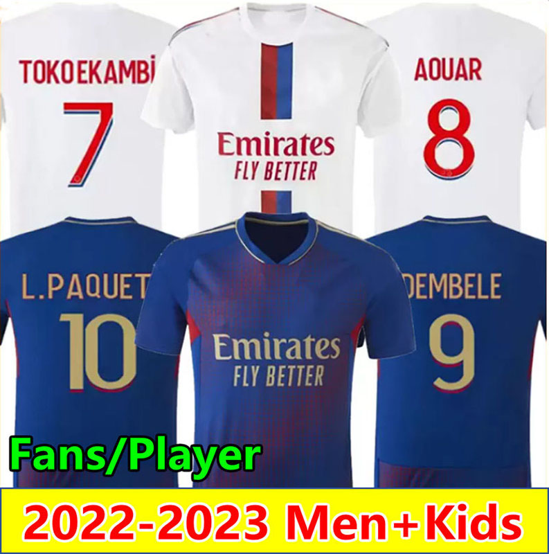 22 23 Maillot Lyonnais 2022 2023 Soccer Jersey TOLISSO CHERKI AOUAR maillots de futol TOKO EKAMBI DEMBELE TETE TAGLIAFICO BARCOLA football shirts men kids set mykit, Fans 4th +patch
22 23 Maillot Lyonnais 2022 2023 Soccer Jersey TOLISSO CHERKI AOUAR maillots de futol TOKO EKAMBI DEMBELE TETE TAGLIAFICO BARCOLA football shirts men kids set mykit, Fans 4th +patch