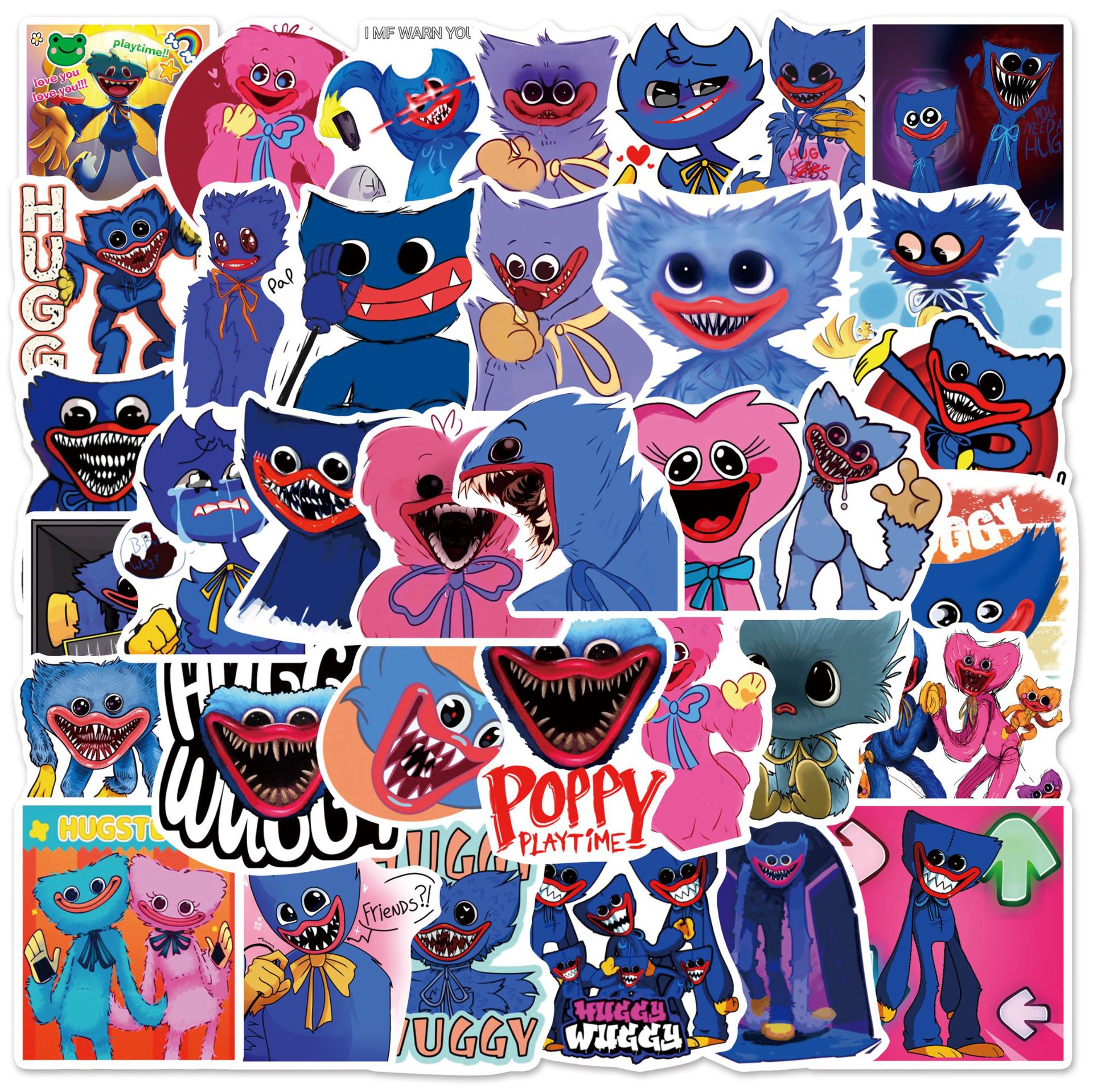 Poppy's Playtime Merch Doodle Sticker Suitcase Guitar PVC Sticker 1 set of 50 pieces
Poppy's Playtime Merch Doodle Sticker Suitcase Guitar PVC Sticker 1 set of 50 pieces