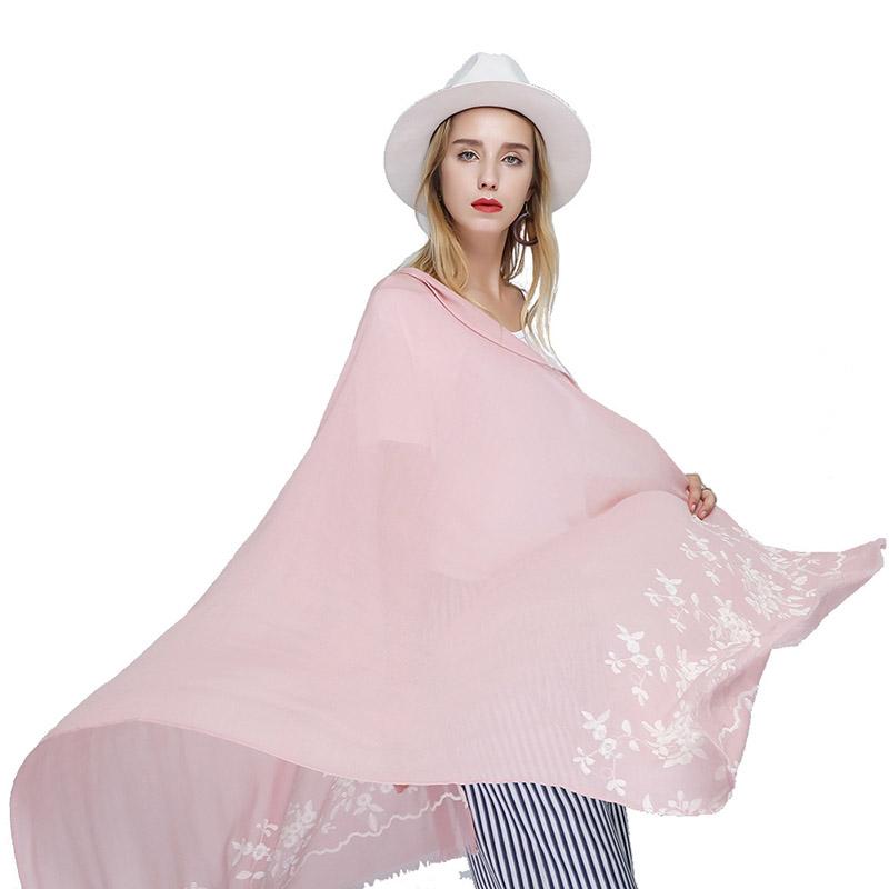 Scarves Fancy Floral Embroidered Hijab Scarf Women Cotton Embroidery Shawl Solid Color Muslim Hijabs Eid Islamic Turban Pashmina
Scarves Fancy Floral Embroidered Hijab Scarf Women Cotton Embroidery Shawl Solid Color Muslim Hijabs Eid Islamic Turban Pashmina
