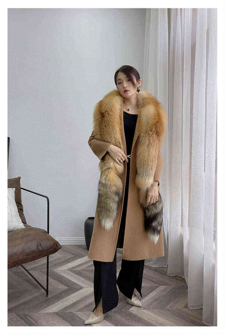 Wgluvf 2022 European And American Whole Fox Fur Scarf Double Sided Men Women Warm Winter Long J220719, Real silver fox fur
Wgluvf 2022 European And American Whole Fox Fur Scarf Double Sided Men Women Warm Winter Long J220719, Real silver fox fur