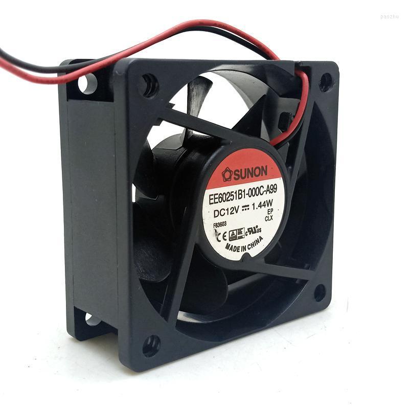 Fans & Coolings 60mm Cooling Fan 6cm For Sunon 6025 12V 1.44W Double Ball Mute Ee60251b1-000c-a99 Computer Case Power Silent FanFans
Fans & Coolings 60mm Cooling Fan 6cm For Sunon 6025 12V 1.44W Double Ball Mute Ee60251b1-000c-a99 Computer Case Power Silent FanFans