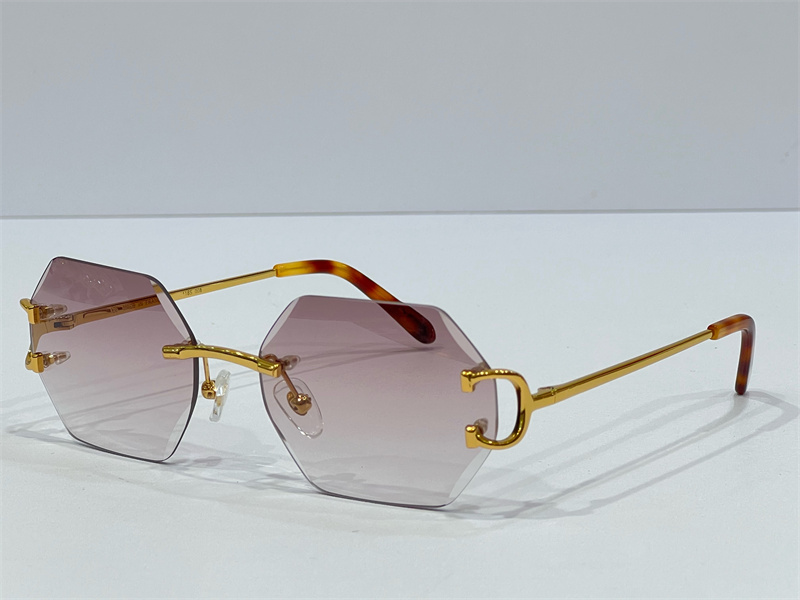 Designer Sunglasses For Women Men Hexagon Diamond Cut Lens Rimless Unisex Fashion Leopard Sunglass Metal Driving Vacation Luxury Brand Design UV400 Frameless 0118
Designer Sunglasses For Women Men Hexagon Diamond Cut Lens Rimless Unisex Fashion Leopard Sunglass Metal Driving Vacation Luxury Brand Design UV400 Frameless 0118