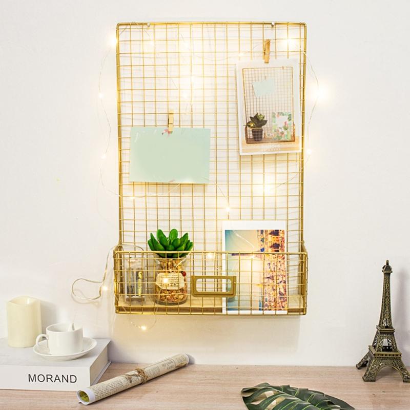Hooks & Rails Iron Mesh Grid Wire Board Wall Hanging Storage Rack Po Display Panel Shelf
Hooks & Rails Iron Mesh Grid Wire Board Wall Hanging Storage Rack Po Display Panel Shelf