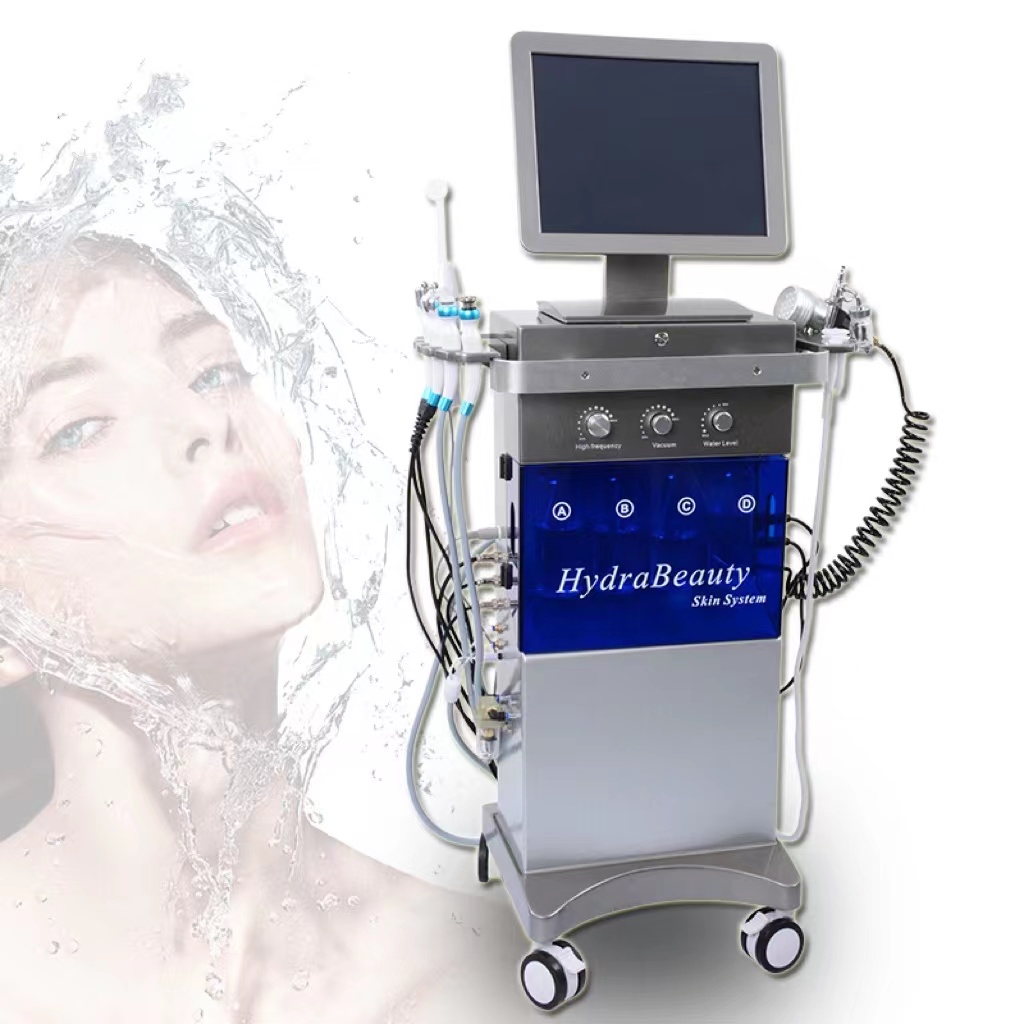 Golden radio frequency eye lift face eyes skin tightening lifting Microdermabrasion machine device