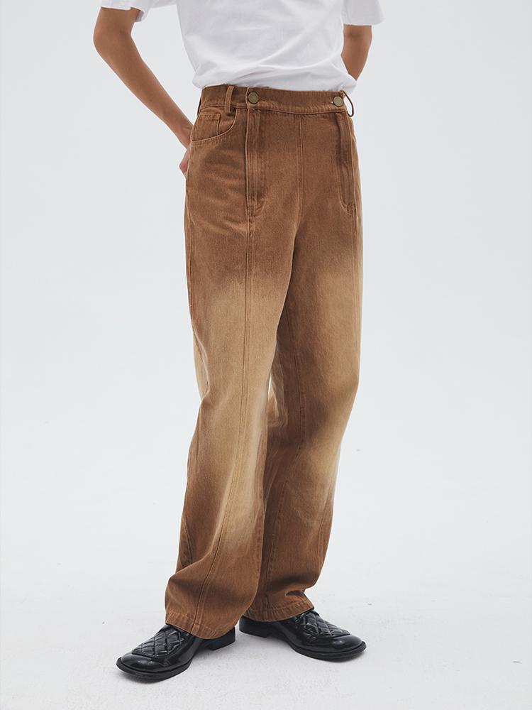 Men's Jeans Mens Mid Waist Brown Flare Baggy Wide Leg Warm Vintage Double Zipper Trousers With Button Winter Pants For MenMen's
Men's Jeans Mens Mid Waist Brown Flare Baggy Wide Leg Warm Vintage Double Zipper Trousers With Button Winter Pants For MenMen's