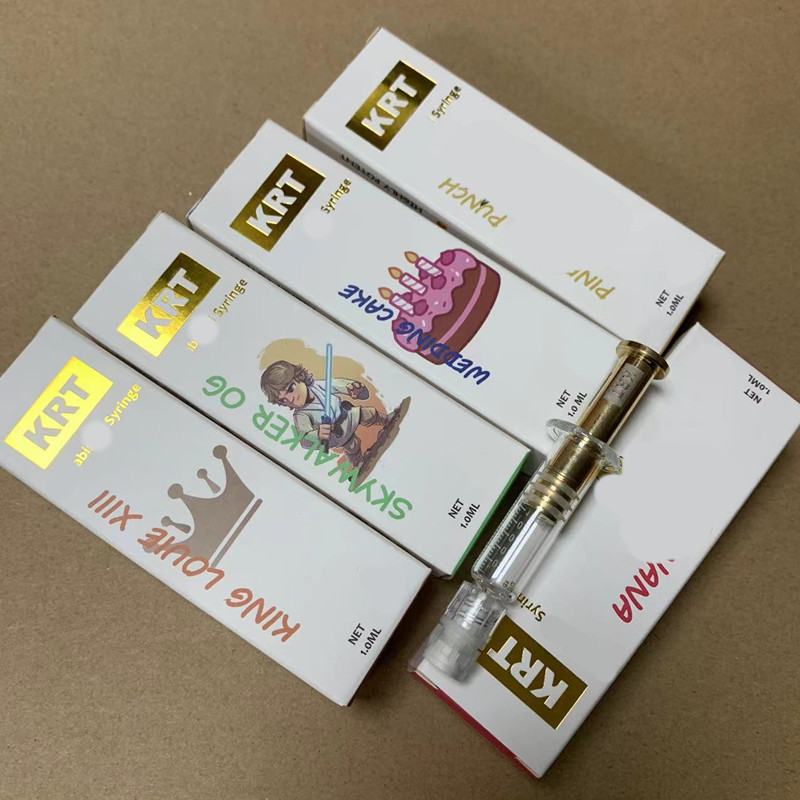 KRT Syringe 1ML gold plunger With Measurement Mark Tip For Oil Cartridge Glass Tank Clear Color
KRT Syringe 1ML gold plunger With Measurement Mark Tip For Oil Cartridge Glass Tank Clear Color