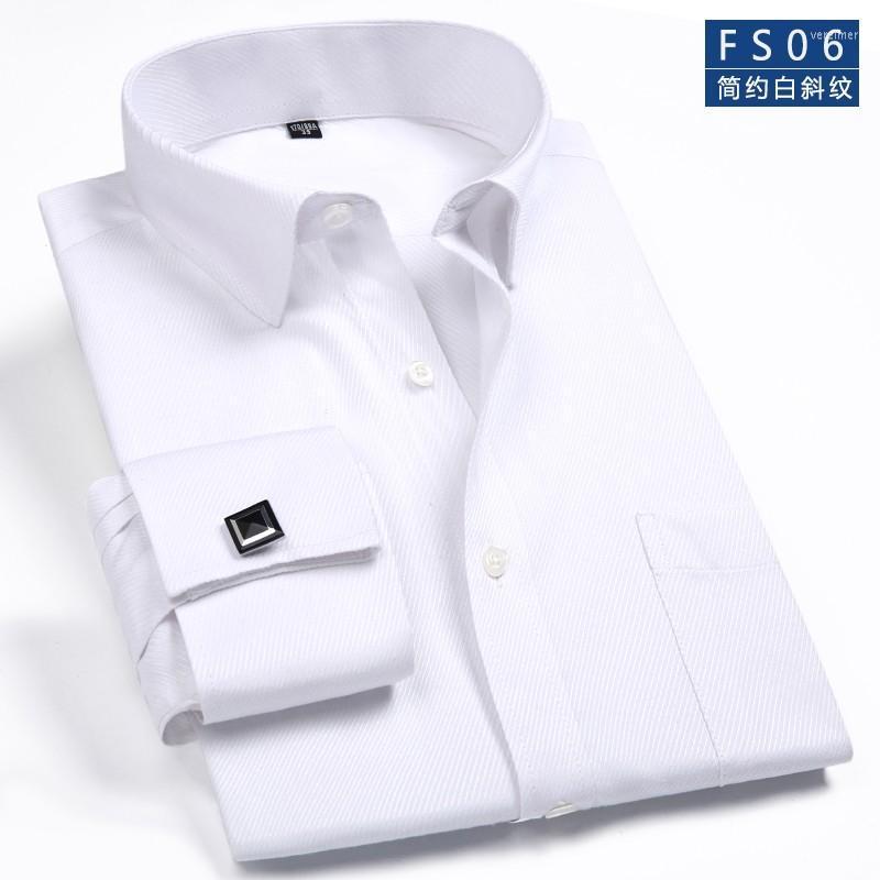 Men's Dress Shirts Men French Cuff Shirt White Long Sleeve Casual Buttons Male Brand Regular Fit CufflinksMen's Vere22, 19
Men's Dress Shirts Men French Cuff Shirt White Long Sleeve Casual Buttons Male Brand Regular Fit CufflinksMen's Vere22, 19