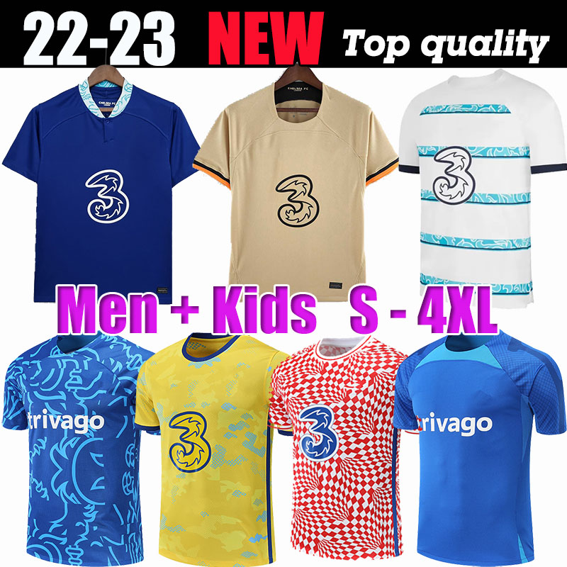 CFC 22 23 Soccer Jerseys STERLING MOUNT The Blues Football Shirts HAVERTZ PULISIC KANTE WERNER JORGINHO CHILWELL ZIYECH KOVACIC Jersey Men Kit Shirt Uniforms
CFC 22 23 Soccer Jerseys STERLING MOUNT The Blues Football Shirts HAVERTZ PULISIC KANTE WERNER JORGINHO CHILWELL ZIYECH KOVACIC Jersey Men Kit Shirt Uniforms