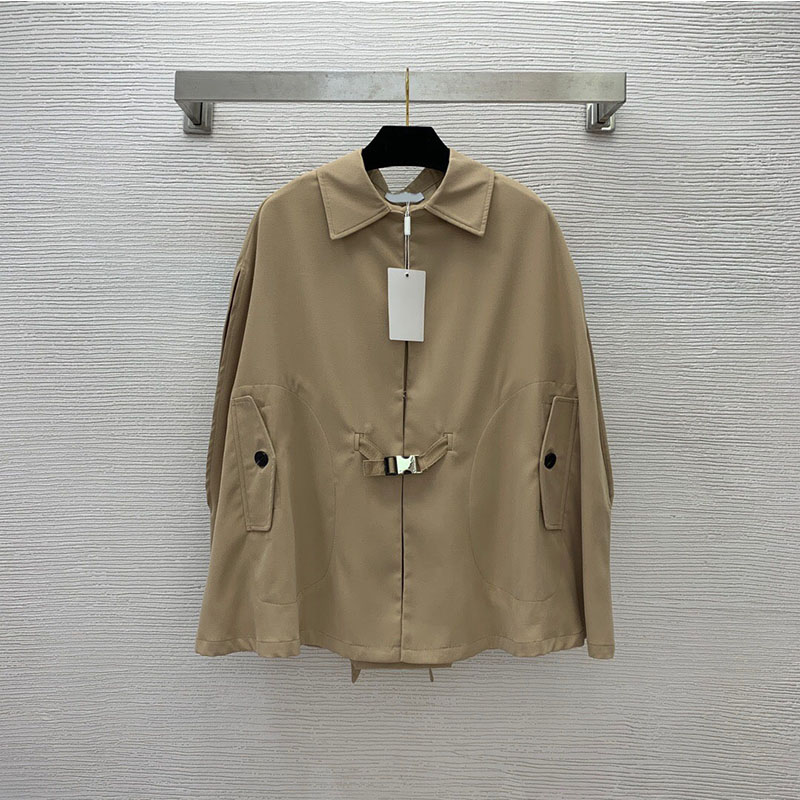 New 2022 Autumn Loose Over sized Pocket Jackets Women' Lapel Lady Elegant Soild Cloak Windbreaker Outerwear, Khaki
New 2022 Autumn Loose Over sized Pocket Jackets Women' Lapel Lady Elegant Soild Cloak Windbreaker Outerwear, Khaki