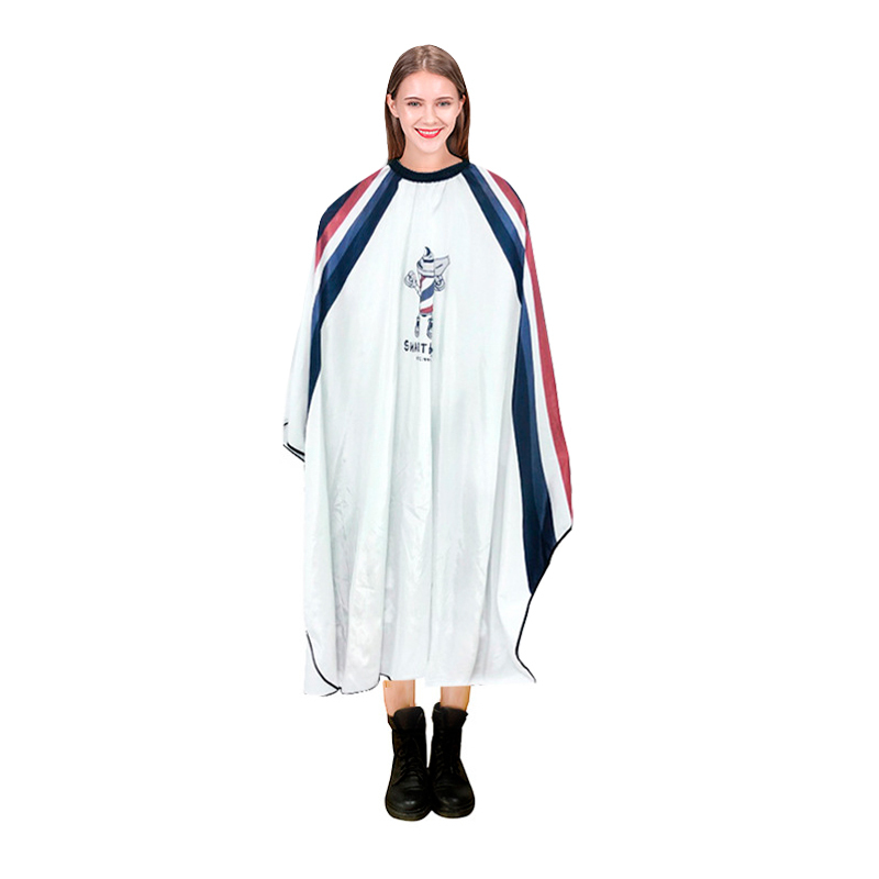 Hair Cutting Cloth Salon Beauty Apron Polyester Professional Hairdressing Layers Barber Hairdresser Equipment 220621