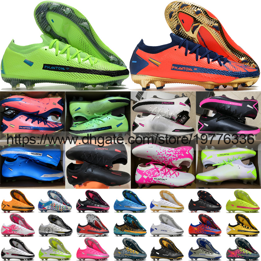 send with bag Soccer Boots Phantom GT Elite FG Low Football Cleats Mens Green Orange White Black Blue Silver Red Pink Gray Soft Leather Trainers Knit Soccer Shoes, 25
send with bag Soccer Boots Phantom GT Elite FG Low Football Cleats Mens Green Orange White Black Blue Silver Red Pink Gray Soft Leather Trainers Knit Soccer Shoes, 25