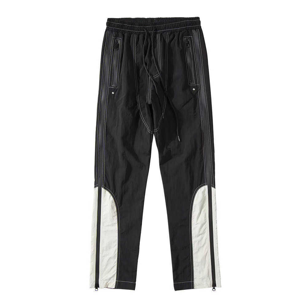 Men's Pants Notabsent guochaogao Street slim straight tube vibe style stacked fold far matching stitched zipper pants, Black
Men's Pants Notabsent guochaogao Street slim straight tube vibe style stacked fold far matching stitched zipper pants, Black