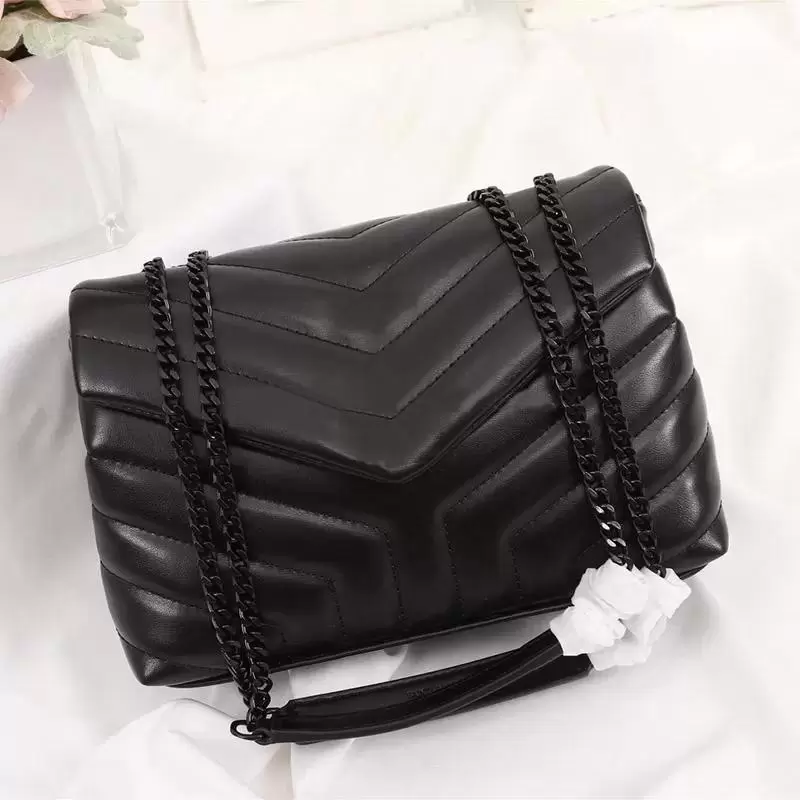 High Quality bags LOULOU Women's Designer Black Leather Large-Capacity Chain Shoulder Bag Quilted Messenger Handbags, Box
High Quality bags LOULOU Women's Designer Black Leather Large-Capacity Chain Shoulder Bag Quilted Messenger Handbags, Box