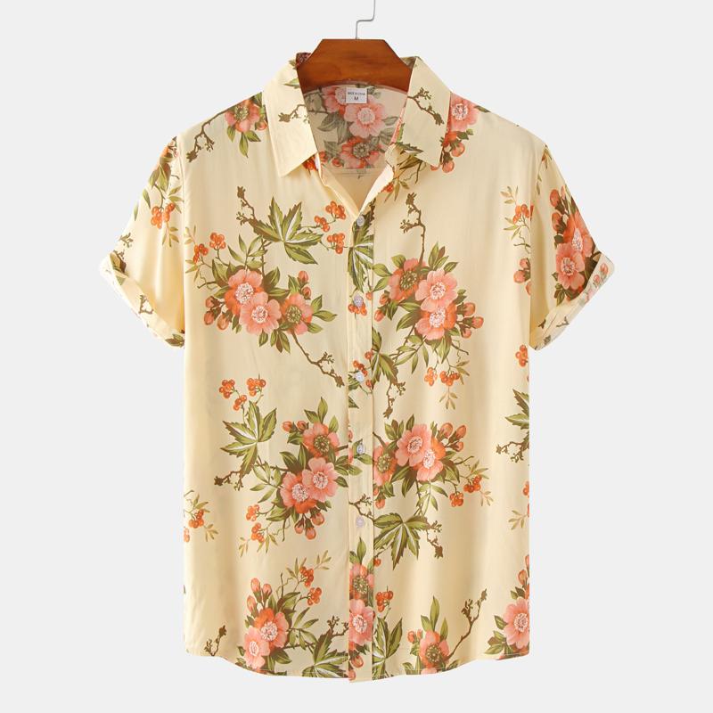 Men' Casual Shirts Hawaiian Mens Vintage Floral Print Short Sleeve Quick Dry Beach Men Women Summer Plus Size Holiday ShirtsMen, As picture
Men' Casual Shirts Hawaiian Mens Vintage Floral Print Short Sleeve Quick Dry Beach Men Women Summer Plus Size Holiday ShirtsMen, As picture