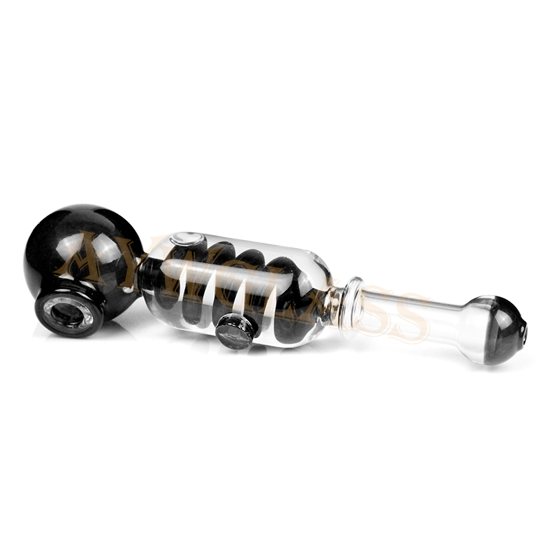 9 inches Glycerin coil hand pipe hookah glyco helix freezable chilled glass smoking handpipe for tobacco
9 inches Glycerin coil hand pipe hookah glyco helix freezable chilled glass smoking handpipe for tobacco