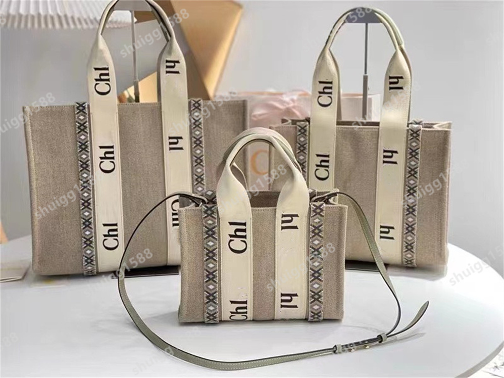 Top women's handbag woody handbag shopping bag handbag high quality canvas fashion linen large beach bag luxury designer Travel Shoulder Wallet, Medium size :37 x26 x12cm
Top women's handbag woody handbag shopping bag handbag high quality canvas fashion linen large beach bag luxury designer Travel Shoulder Wallet, Medium size :37 x26 x12cm