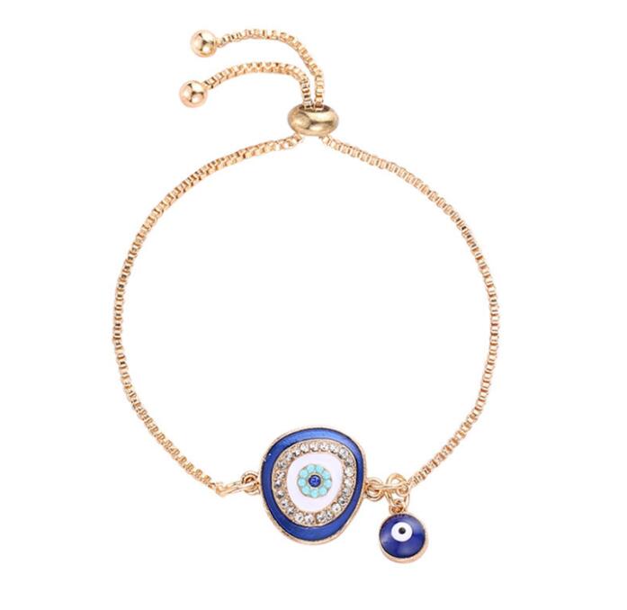 Fashion Women Good Luck Charm Blue Evil Eye Bracelet Turkey Handmade Adjustable Bracelets Jewelry
Fashion Women Good Luck Charm Blue Evil Eye Bracelet Turkey Handmade Adjustable Bracelets Jewelry