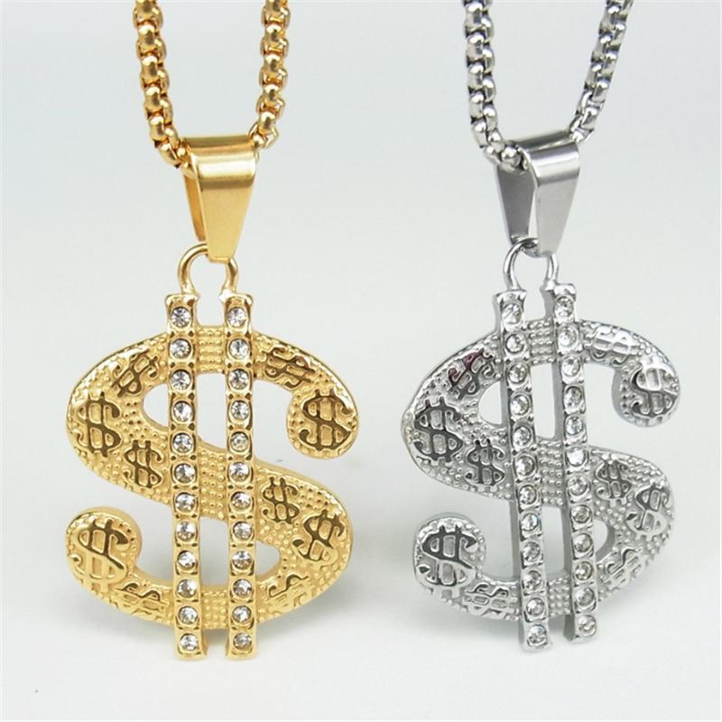 Pendant Necklaces Hip Hop Golden America Dollar Necklace With Chain Iced Out Bling Stainless Steel Jewelry For Men Woman XL1661N
Pendant Necklaces Hip Hop Golden America Dollar Necklace With Chain Iced Out Bling Stainless Steel Jewelry For Men Woman XL1661N