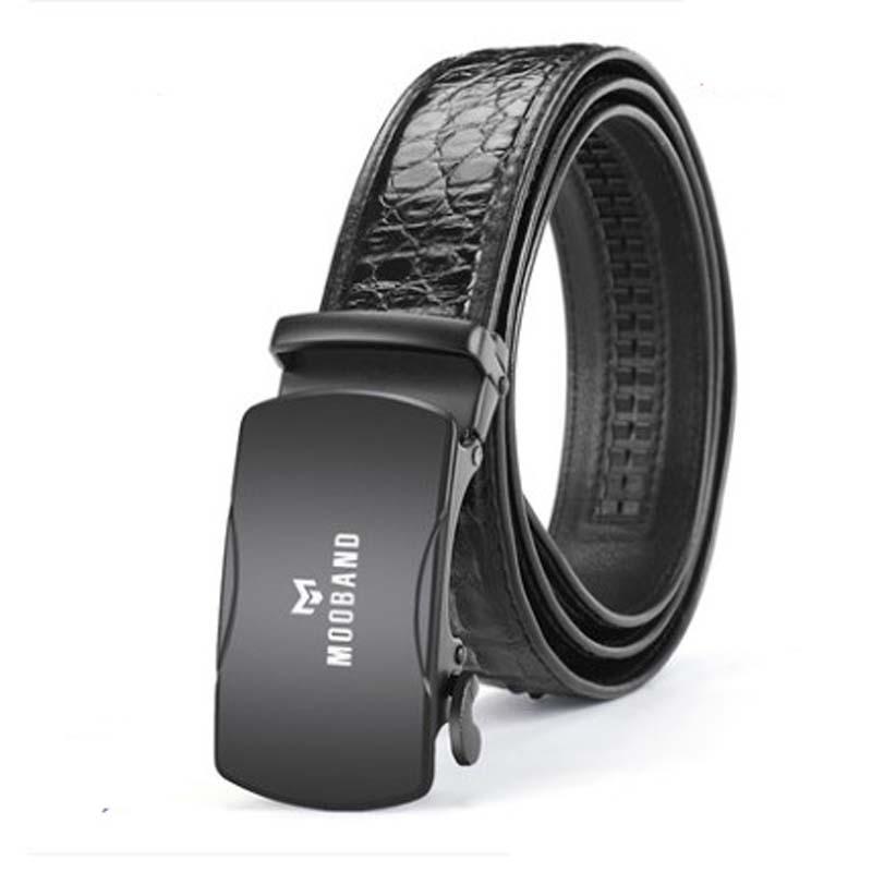 Belts Moben Thailand Men Crocodile Leather Belt Male Automatic Buckle Leisure Business My Personality, Black
Belts Moben Thailand Men Crocodile Leather Belt Male Automatic Buckle Leisure Business My Personality, Black