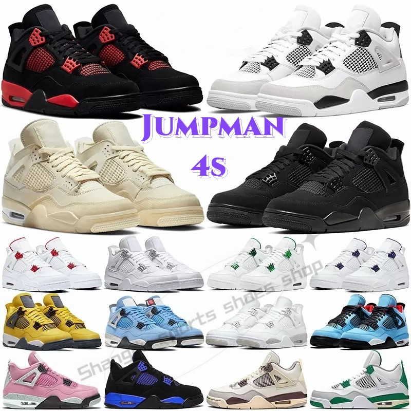 Jumpman 4 4s Mens retro Basketball Shoes Military Black Cat Oreo Pure Infrared Muslin Chile Red Thunder Bred Cement Men Womens Sports Sneakers Trainers 36-47, D27 alternate 40-47
Jumpman 4 4s Mens retro Basketball Shoes Military Black Cat Oreo Pure Infrared Muslin Chile Red Thunder Bred Cement Men Womens Sports Sneakers Trainers 36-47, D27 alternate 40-47