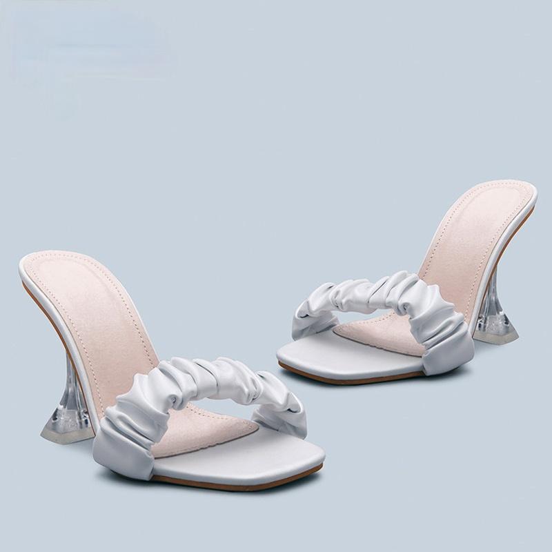 Slippers Square Open Toe Slip On Slides Fashion Strange Style Women Summers Beach Shoes Black White Woman Size 42
Slippers Square Open Toe Slip On Slides Fashion Strange Style Women Summers Beach Shoes Black White Woman Size 42