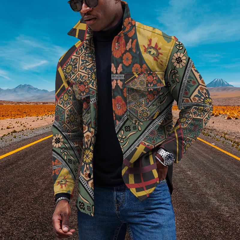 Men's Jackets Men's Spring And Summer Digital Printing Leopard Style Casual Fashion Jacket Button Long Sleeve Coat One PieceMen's, Ttb40-540-1
Men's Jackets Men's Spring And Summer Digital Printing Leopard Style Casual Fashion Jacket Button Long Sleeve Coat One PieceMen's, Ttb40-540-1