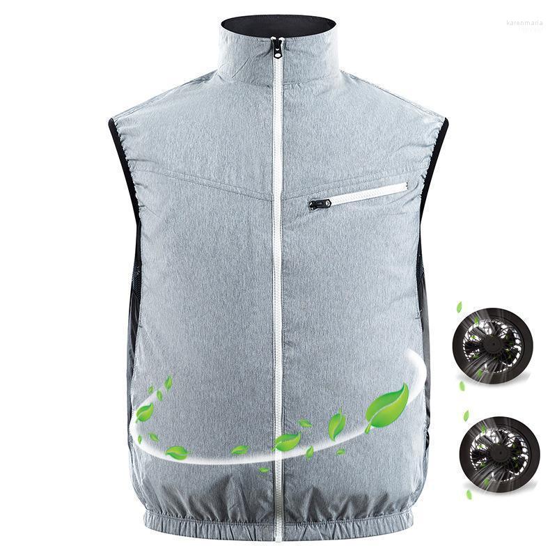 Men's Vests Cooling Vest Waterproof Fan Ice Air Conditioning Clothes USB Summer Hunting Hiking Fishing Clothing Coat Tactical Jacket Men Kar, Gray
Men's Vests Cooling Vest Waterproof Fan Ice Air Conditioning Clothes USB Summer Hunting Hiking Fishing Clothing Coat Tactical Jacket Men Kar, Gray