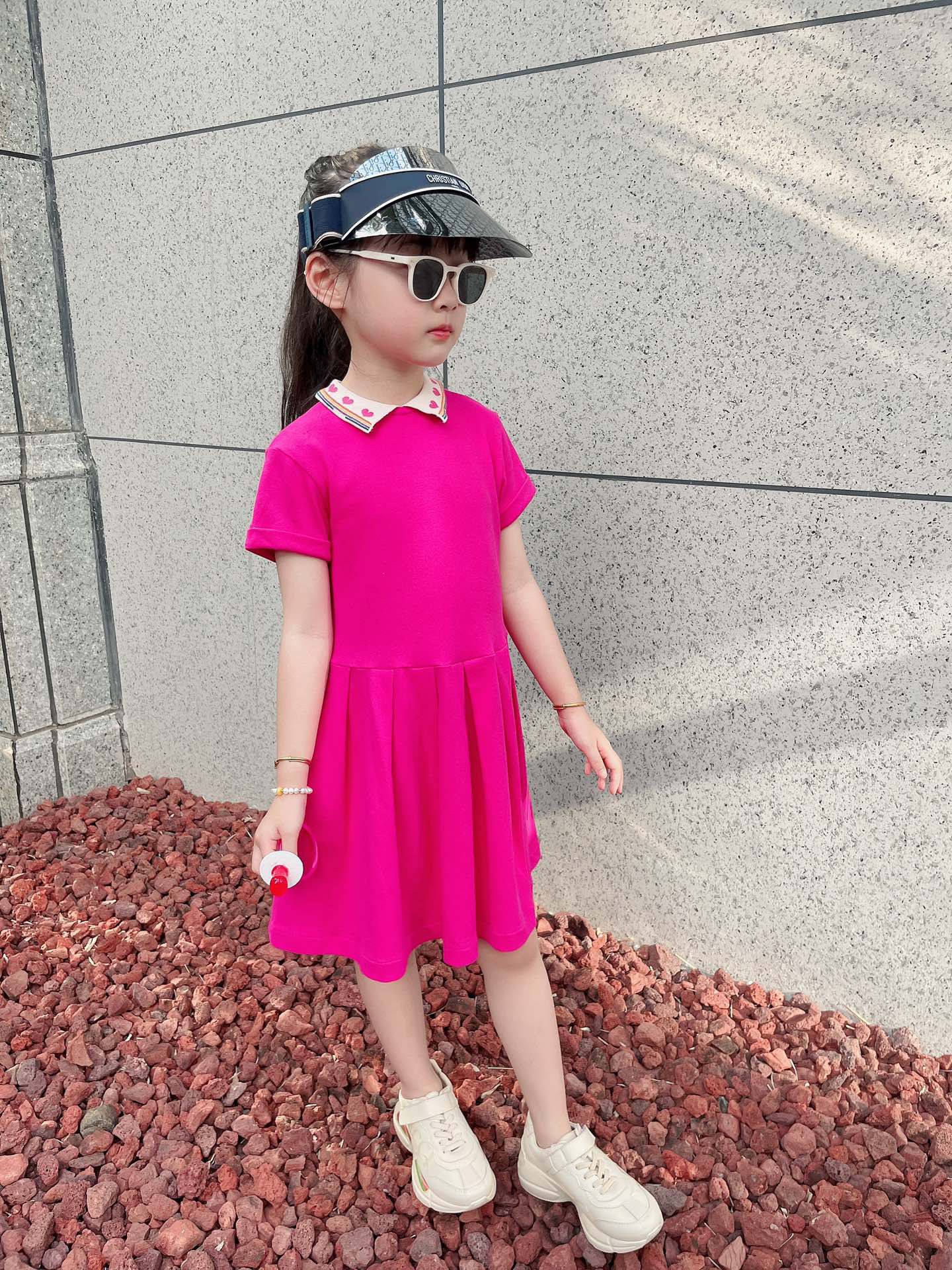 high quality Girls Summer Polo Dress Cartoon Embroidery Sport Shirt Dresses Casual Baby Clothes Child Toddler Cotton Cozy Outfit 2-12Y, Pink
high quality Girls Summer Polo Dress Cartoon Embroidery Sport Shirt Dresses Casual Baby Clothes Child Toddler Cotton Cozy Outfit 2-12Y, Pink