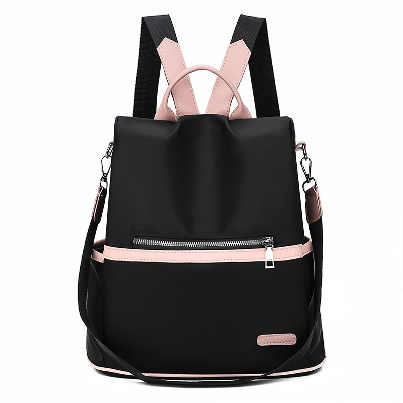 Knapsack Student Fashion leisure Women shoulder bag High quality Canvas Oxford Backpack Style handbag Small students girls schoolbag Computer package A531, Black
Knapsack Student Fashion leisure Women shoulder bag High quality Canvas Oxford Backpack Style handbag Small students girls schoolbag Computer package A531, Black
