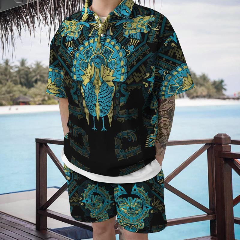 Men's Tracksuits Summer Personality Viking 3d Digital Printing Short-sleeved Shirt Suit Men And Women Leisure Sports Two-pieceMen's Men'sMen, Ttb29-24-3
Men's Tracksuits Summer Personality Viking 3d Digital Printing Short-sleeved Shirt Suit Men And Women Leisure Sports Two-pieceMen's Men'sMen, Ttb29-24-3