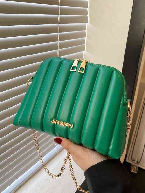 Bag Brand Designer Fashion Dinner Luxury Shoulder Handbag Metal Letter Decor Chain Dome Superior Quality Genuine Shopping Wallet, Dark green.
Bag Brand Designer Fashion Dinner Luxury Shoulder Handbag Metal Letter Decor Chain Dome Superior Quality Genuine Shopping Wallet, Dark green.