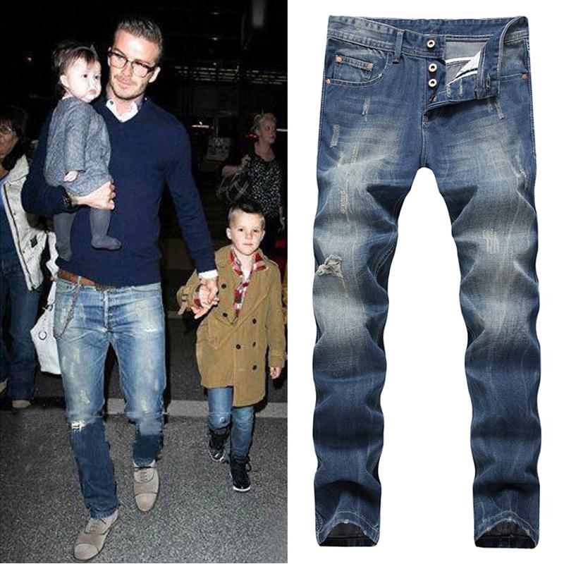 Men's Jeans 2022 Original Balplein Designer Men Ripped Denim Cotton Casual Pants Printed 982-A, Blue
Men's Jeans 2022 Original Balplein Designer Men Ripped Denim Cotton Casual Pants Printed 982-A, Blue