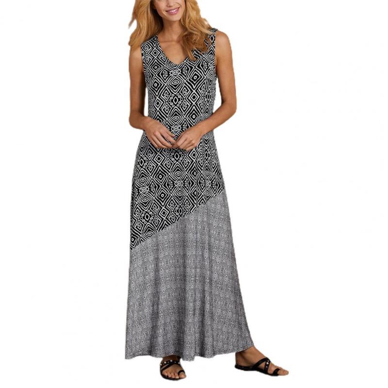Casual Dresses 2022 Summer Women Loose Dress Vintage Geometric Print V Neck Sleeveless For Beach Black Xxxl Vestidos Street Wear, Blue
Casual Dresses 2022 Summer Women Loose Dress Vintage Geometric Print V Neck Sleeveless For Beach Black Xxxl Vestidos Street Wear, Blue